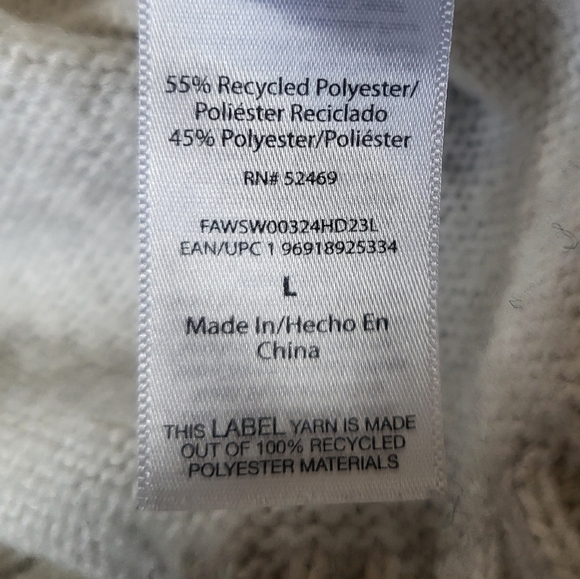 Free Assembly Womens Elegant Sleeveless Turtleneck Sweater - Cream Size L - Picture 4 of 4